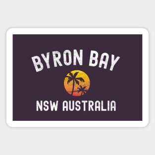 Byron Bay NSW Australia Sunset Palm Magnet